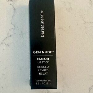 Quantity 4 bareMinerals Gen Nude Radiant Lipstick - Shade: Baby RARE